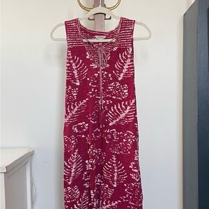 Moodily Tropical Cotton Dress by Lucky Brand